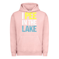 Pigment Salmon i pee in the lake funny summer vacation t shirt Urban Hoodie - linhVisuals