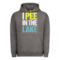 Pigment Tornado i pee in the lake funny summer vacation t shirt Urban Hoodie - linhVisuals