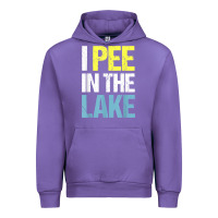Tulip i pee in the lake funny summer vacation t shirt Urban Hoodie - linhVisuals