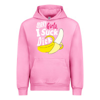 Fuchsia Pink sorry girls i suck dick Banana Urban Hoodie - linhVisuals