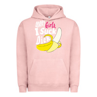 Pigment Salmon sorry girls i suck dick Banana Urban Hoodie - linhVisuals