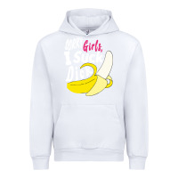 White sorry girls i suck dick Banana Urban Hoodie - linhVisuals