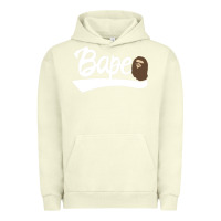 Pigment Pistachio bape text Urban Hoodie - linhVisuals