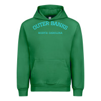 Emerald north carolina outer banks obx nc beach gift long sleeve t shirt Urban Hoodie - linhVisuals