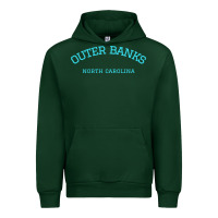 Forest Green north carolina outer banks obx nc beach gift long sleeve t shirt Urban Hoodie - linhVisuals
