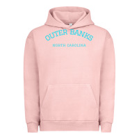 Pigment Salmon north carolina outer banks obx nc beach gift long sleeve t shirt Urban Hoodie - linhVisuals