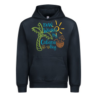 Navy now where's my cabana boy, beach palm tree coconut t shirt Urban Hoodie - linhVisuals