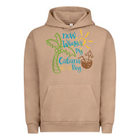 Pigment Burro now where's my cabana boy, beach palm tree coconut t shirt Urban Hoodie - linhVisuals