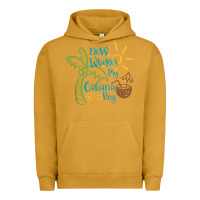 Pigment Peanut Butter now where's my cabana boy, beach palm tree coconut t shirt Urban Hoodie - linhVisuals