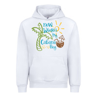 White now where's my cabana boy, beach palm tree coconut t shirt Urban Hoodie - linhVisuals