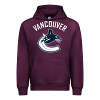 Mauve Wine canucks white Urban Hoodie - linhVisuals