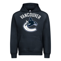Navy canucks white Urban Hoodie - linhVisuals