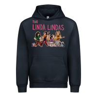 Navy growing up   the linda lindas Urban Hoodie - linhVisuals