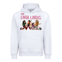White growing up   the linda lindas Urban Hoodie - linhVisuals