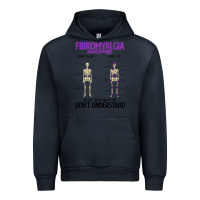 Navy fibromyalgia awareness do not judge what you dont understand Urban Hoodie - linhVisuals