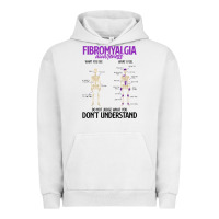 Pigment Lunar Rock fibromyalgia awareness do not judge what you dont understand Urban Hoodie - linhVisuals