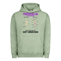 Pigment Oil Green fibromyalgia awareness do not judge what you dont understand Urban Hoodie - linhVisuals