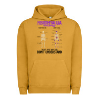 Pigment Peanut Butter fibromyalgia awareness do not judge what you dont understand Urban Hoodie - linhVisuals