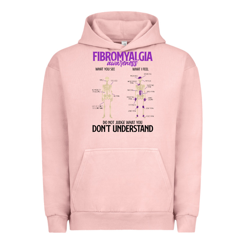 Fibromyalgia Awareness Do Not Judge What You Dont Understand Urban Hoodie by linhVisuals | Teevron