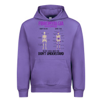 Tulip fibromyalgia awareness do not judge what you dont understand Urban Hoodie - linhVisuals