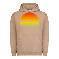 Pigment Burro retro sunset Urban Hoodie - linhVisuals