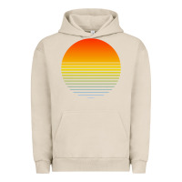 Pigment French Oak retro sunset Urban Hoodie - linhVisuals