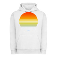 Pigment Lunar Rock retro sunset Urban Hoodie - linhVisuals