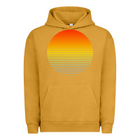 Pigment Peanut Butter retro sunset Urban Hoodie - linhVisuals