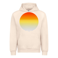 Sandshell retro sunset Urban Hoodie - linhVisuals