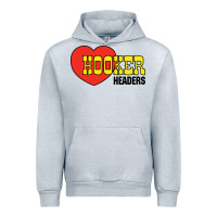 Heather Grey hooker headers Urban Hoodie - linhVisuals