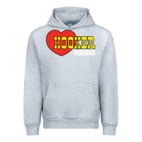 Heather Grey hooker headers Urban Hoodie - linhVisuals