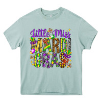 Arona Little miss Mardi Gras Heavy Core Tee - HowdyJamesFarm