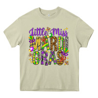 Mossy Little miss Mardi Gras Heavy Core Tee - HowdyJamesFarm