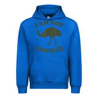 Cobalt funny not emu sed emu   not amused ostrich bird Urban Hoodie - linhVisuals