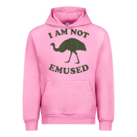Fuchsia Pink funny not emu sed emu   not amused ostrich bird Urban Hoodie - linhVisuals