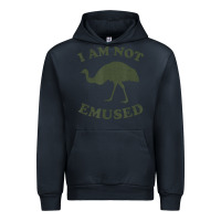 Navy funny not emu sed emu   not amused ostrich bird Urban Hoodie - linhVisuals