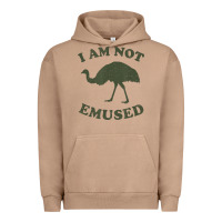 Pigment Burro funny not emu sed emu   not amused ostrich bird Urban Hoodie - linhVisuals