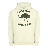 Pigment Pistachio funny not emu sed emu   not amused ostrich bird Urban Hoodie - linhVisuals