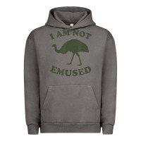 Pigment Tornado funny not emu sed emu   not amused ostrich bird Urban Hoodie - linhVisuals