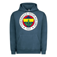 Pigment Midnight Navy fenerbahçe Urban Hoodie - linhVisuals