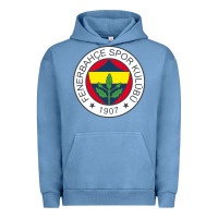 Pigment Pebble Blue fenerbahçe Urban Hoodie - linhVisuals