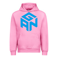 Fuchsia Pink gancube Urban Hoodie - linhVisuals