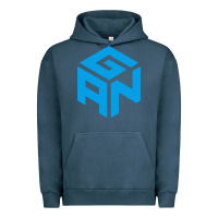 Pigment Midnight Navy gancube Urban Hoodie - linhVisuals
