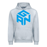 Heather Grey gancube Urban Hoodie - linhVisuals
