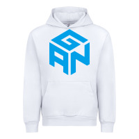 White gancube Urban Hoodie - linhVisuals