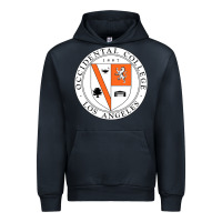Navy Occidental College Urban Hoodie - linhVisuals