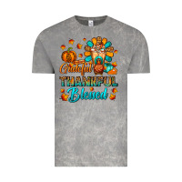 Cloud Rock Grateful Thankful Blessed Thanksgiving Cold Drink Vintage Tee - FaDigitalArtStudio
