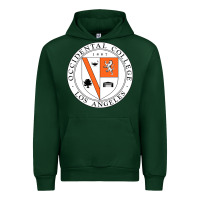 Forest Green Occidental College Urban Hoodie - linhVisuals