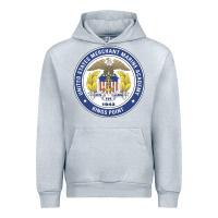 Heather Grey United States Merchant Marine Academy Urban Hoodie - linhVisuals