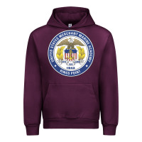 Mauve Wine United States Merchant Marine Academy Urban Hoodie - linhVisuals